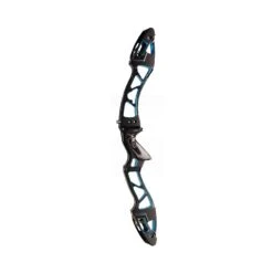 Kinetic Sovren Recurve Riser - 25" -Sports - Archery black turquoise 1
