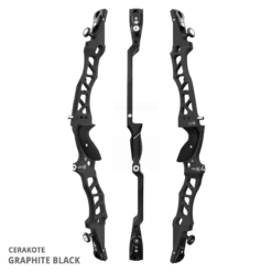 Mybo Wave XL 27" Recurve Riser 2024 -Sports - Archery wave xl 27 graphite black 852579